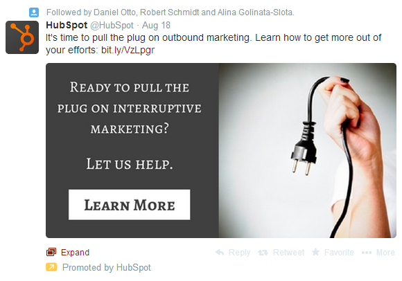 twitter promoted post with image